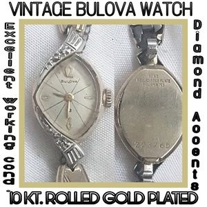 ViNTAGE BULOVA LADIES WATCH " WORKING"